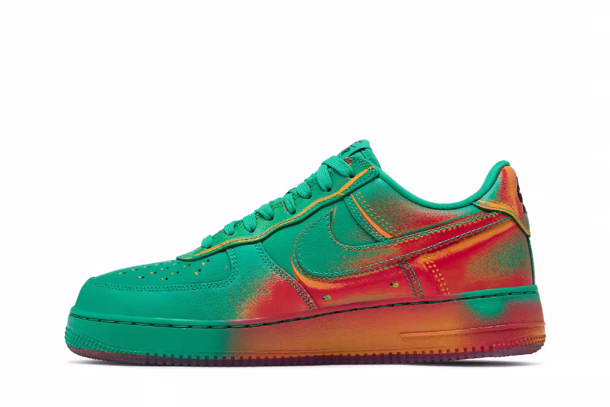 Nike Air Force 1 Low Stadium Green Crimson, view 4