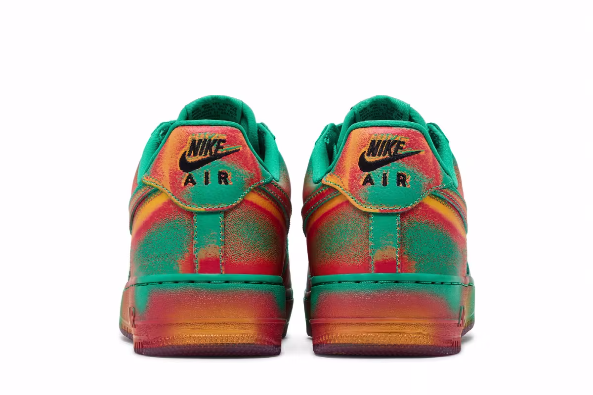 Nike Air Force 1 Low Stadium Green Crimson, view 7