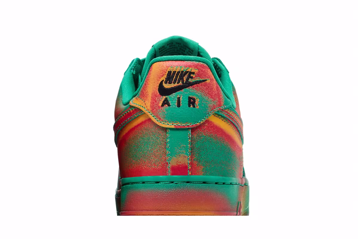 Nike Air Force 1 Low Stadium Green Crimson, view 8