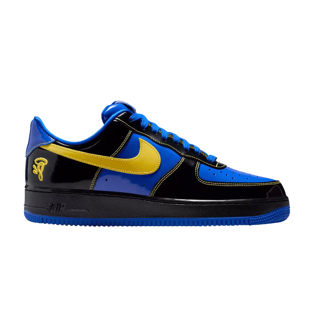 Central Cee x Nike Air Force 1 Low Black Optic Yellow