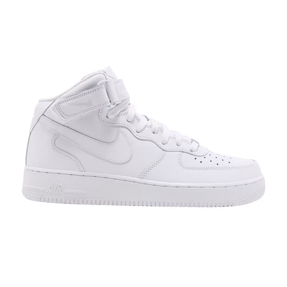 Nike Men's Air Force 1 Mid Triple White