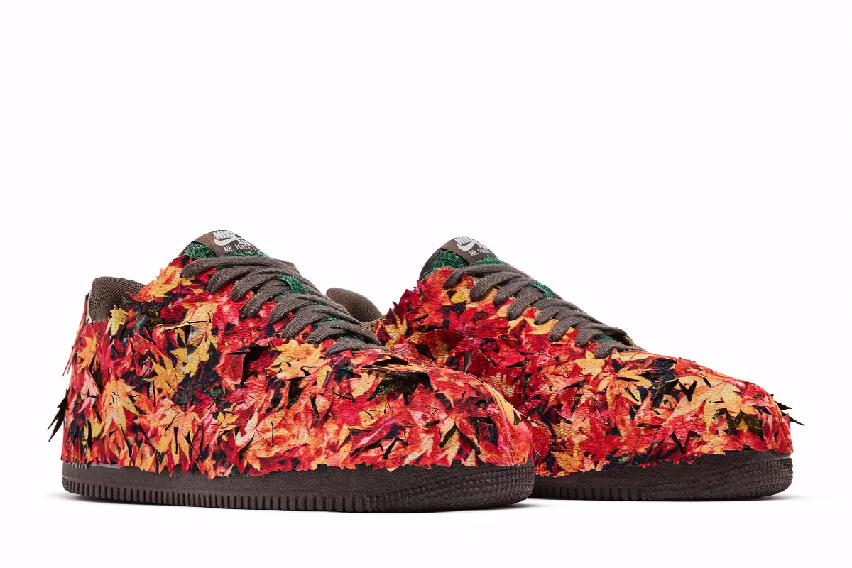 Nike Air Force 1 Low LX Leaf Camo, view 9
