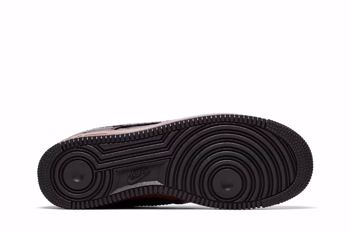 Nike Air Force 1 Low Fauna Brown Croc, view 5