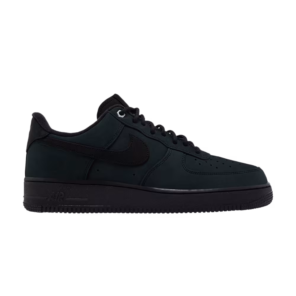 Nike Air Force 1 Low Triple Black Nubuck