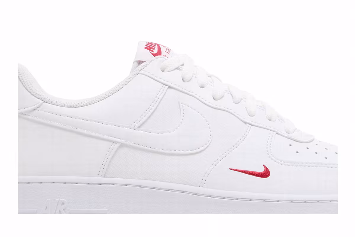 Nike Air Force 1 Red Mini Swoosh, view 3