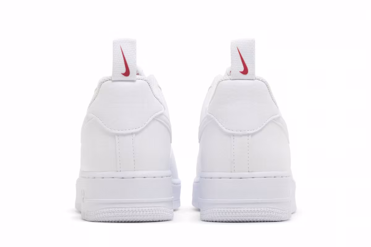 Nike Air Force 1 Red Mini Swoosh, view 7