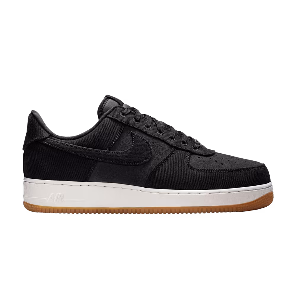 Nike Air Force 1 Low Black Canvas