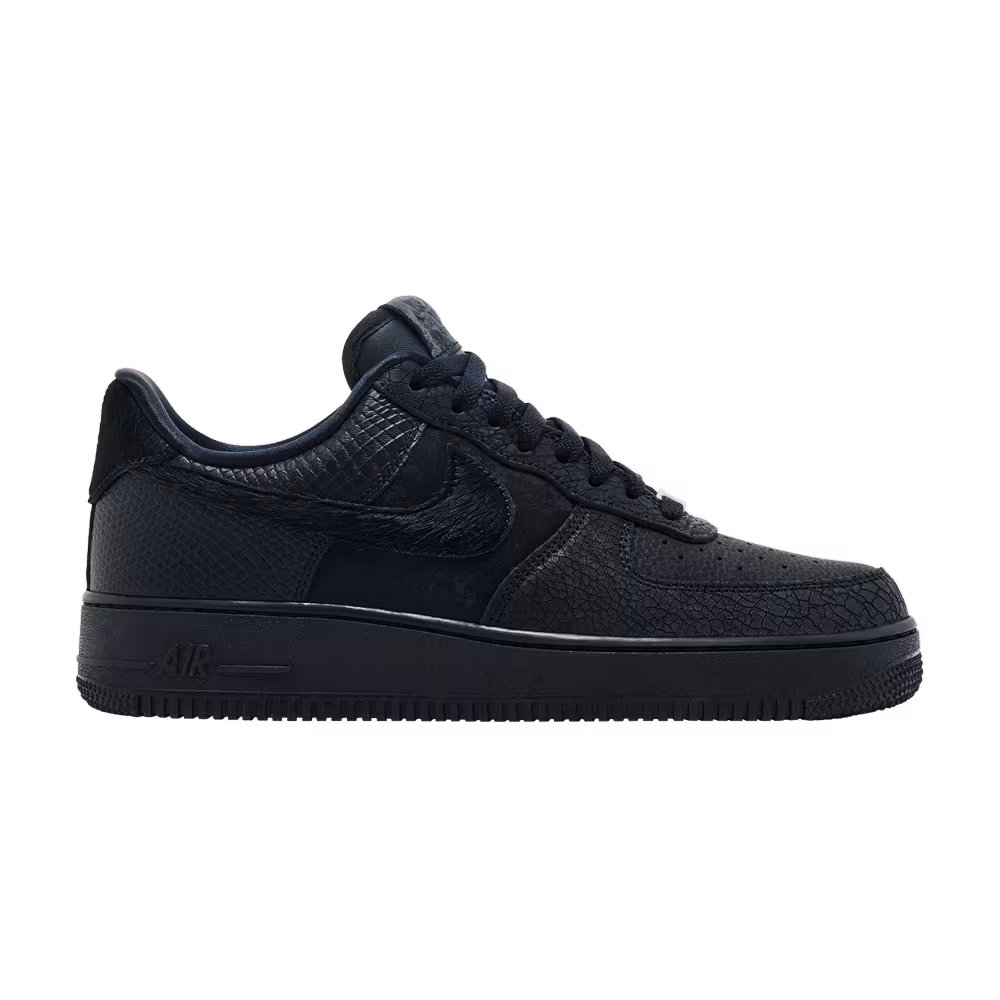 Nike Air Force 1 Low 07 LX Black Pony Hair Snakeskin