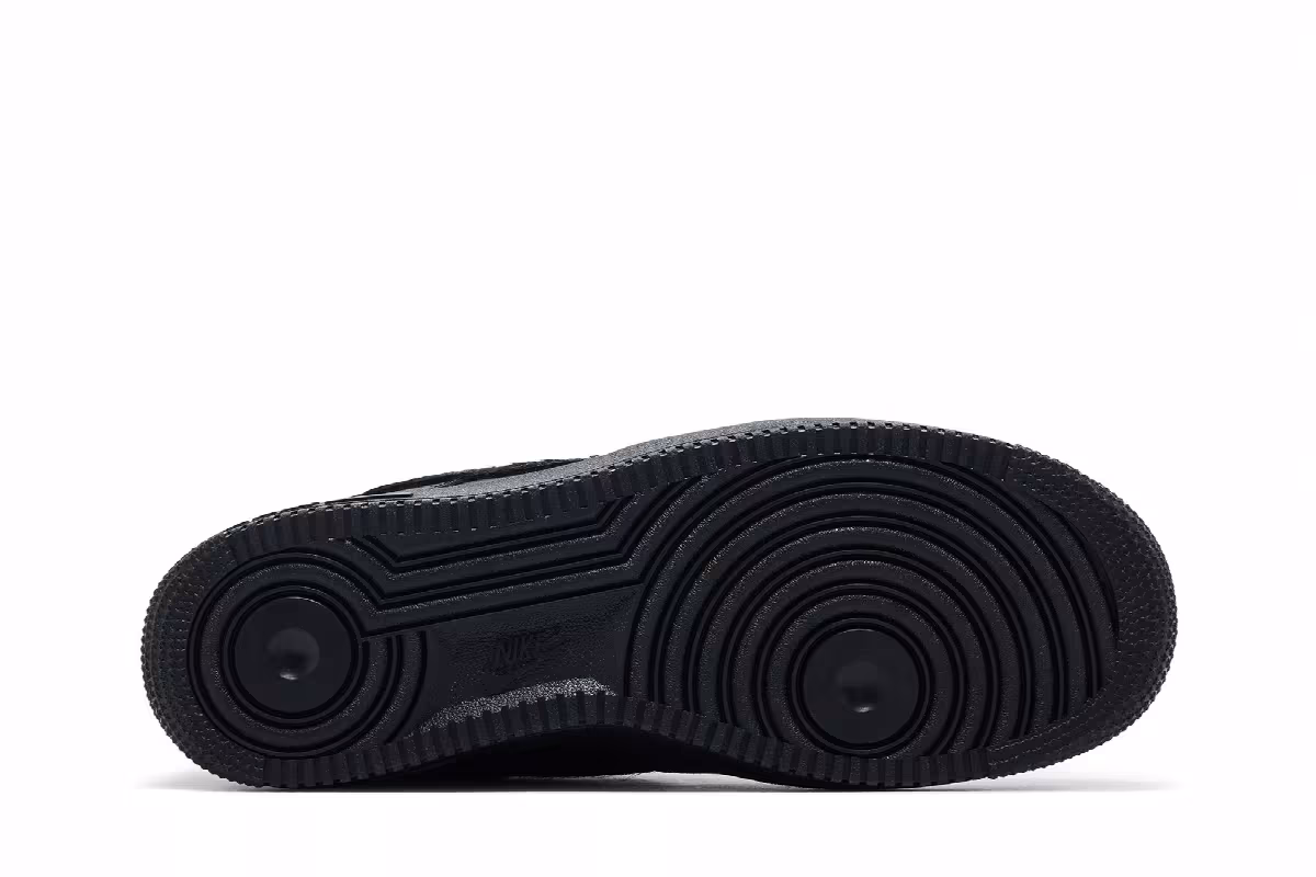 Nike Air Force 1 Low 07 LX Black Pony Hair Snakeskin, view 5