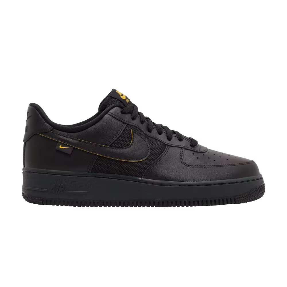 Nike Air Force 1 Black University Gold