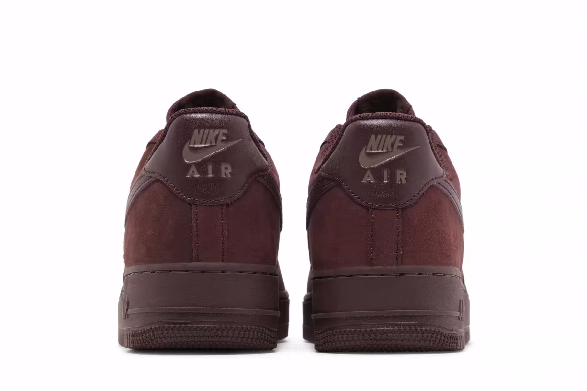 Nike Air Force 1 Burgundy Crush, view 7
