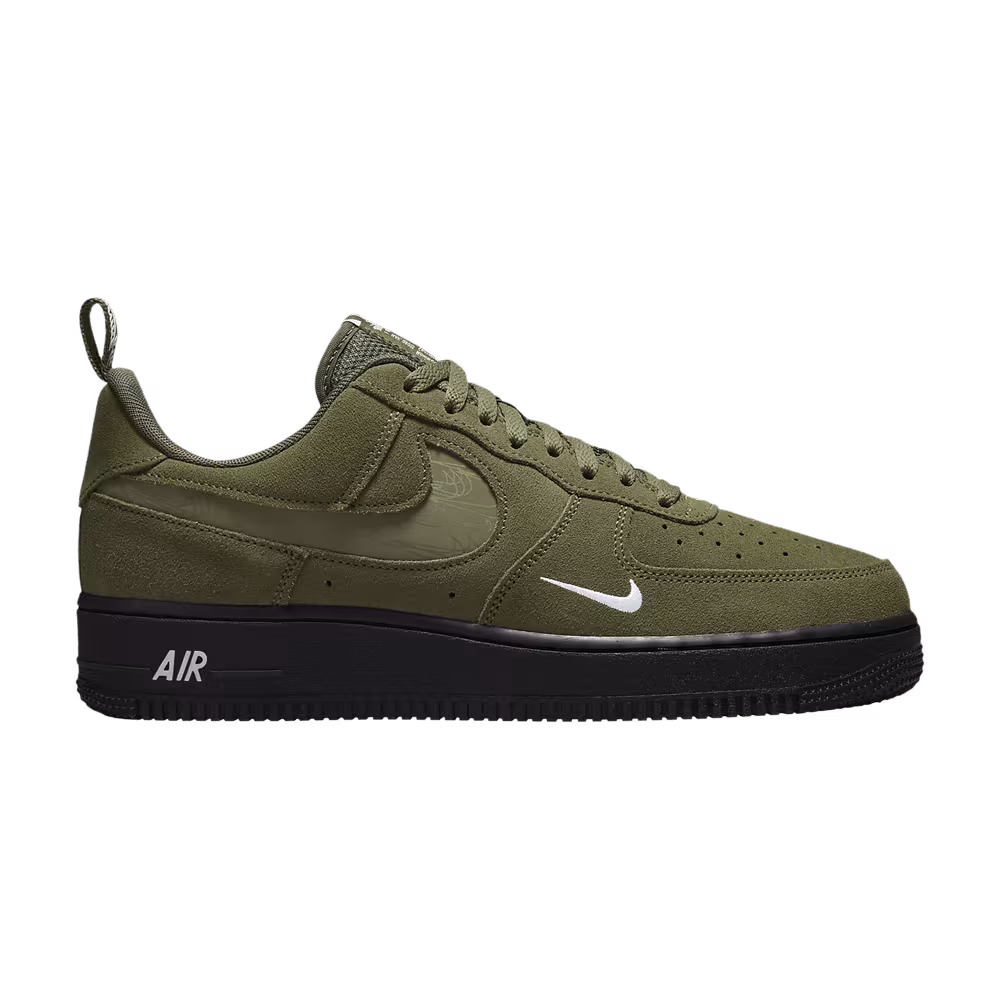 Nike Air Force 1 Reflective Swoosh - Cargo Khaki