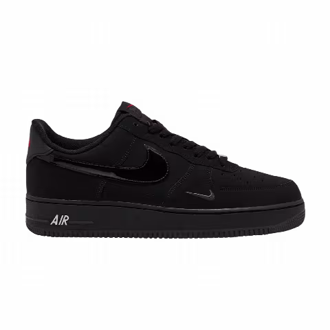 Nike Air Force 1 Low '07 LV8 'Black Patent Swoosh'
