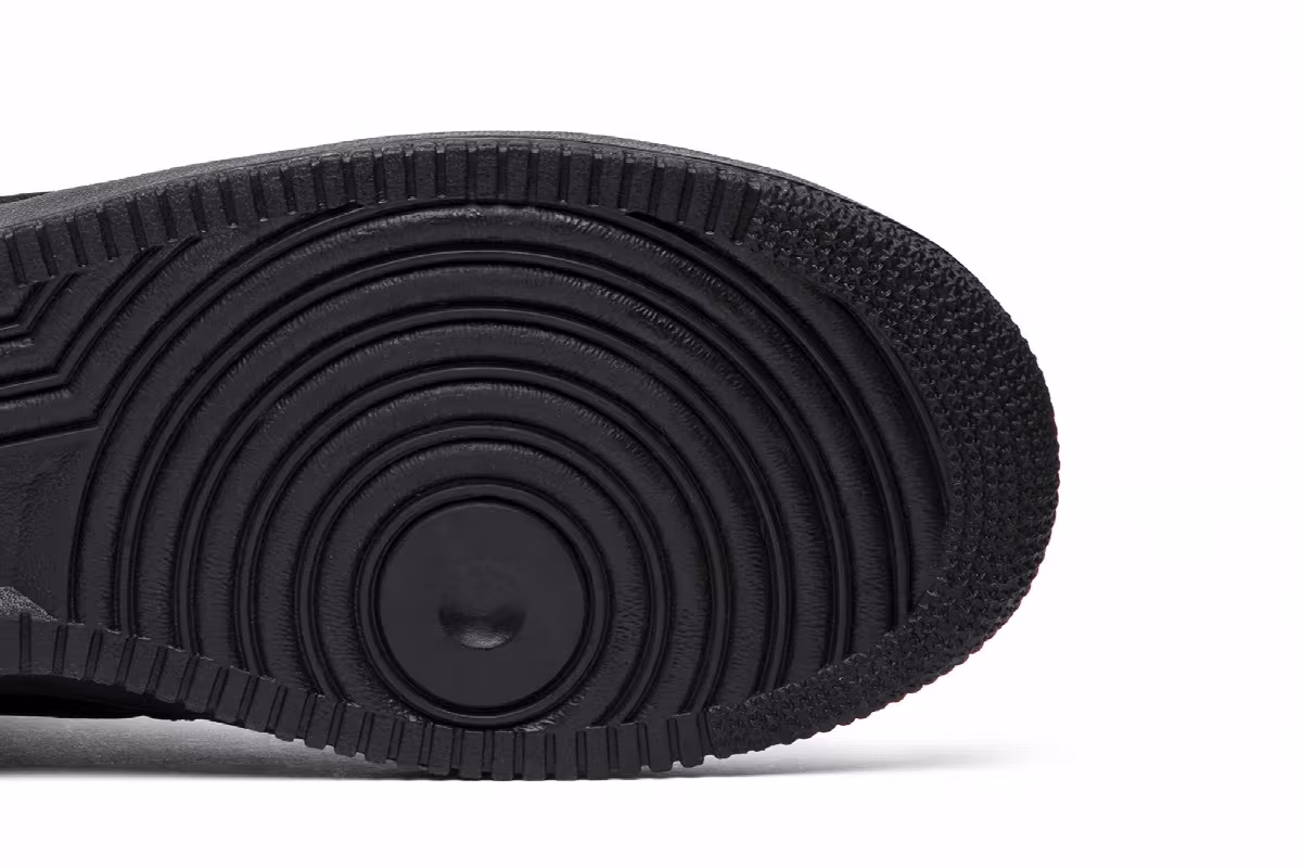 Nike Air Force 1 High Triple Black, view 6
