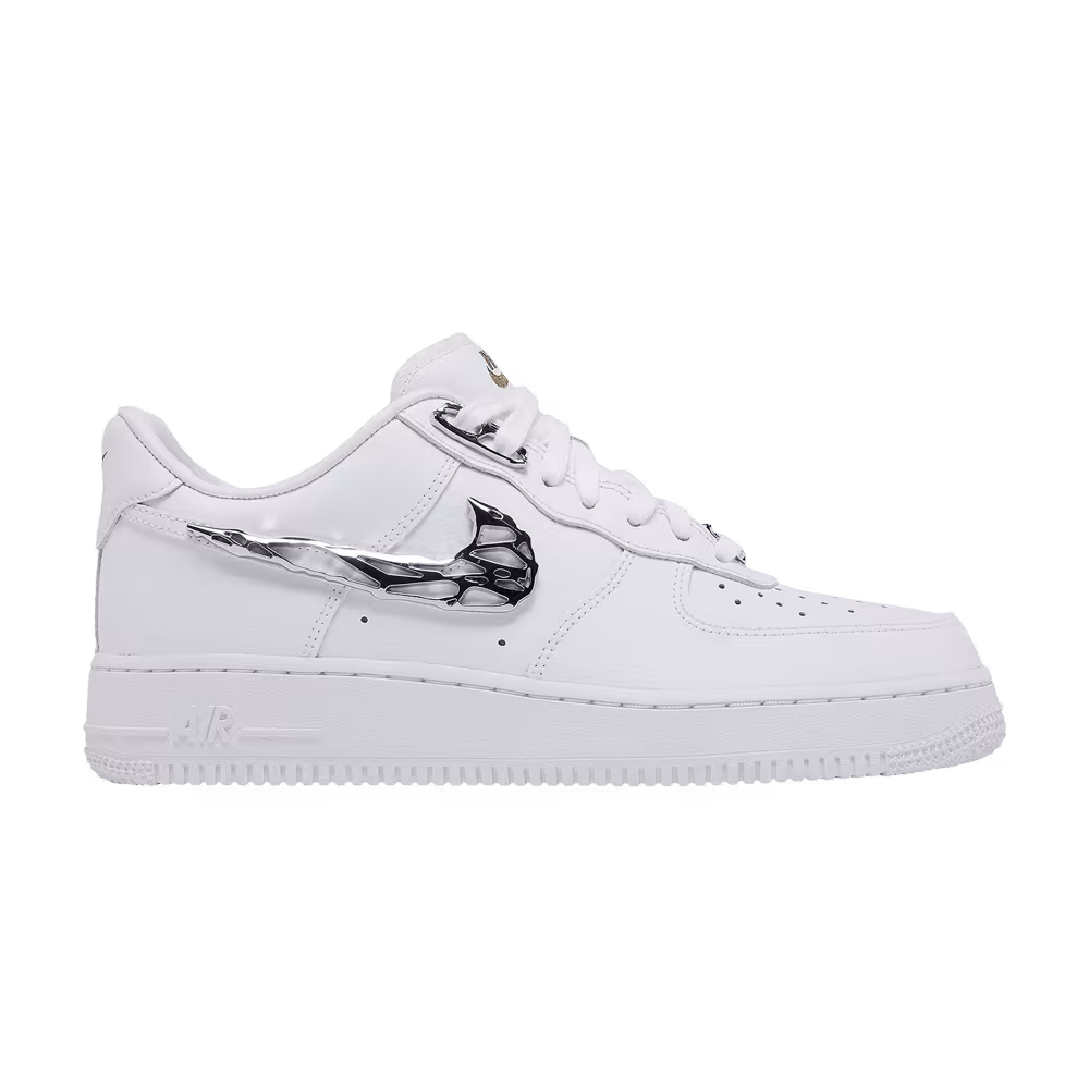 Nike Air Force 1 Molten Metal Swoosh Pack - Chrome