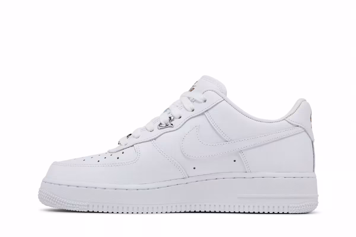 Nike Air Force 1 Molten Metal Swoosh Pack - Chrome, view 4