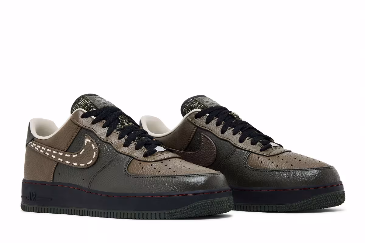 Nike Air Force 1 Low Sequoia Dark Hazel, view 9