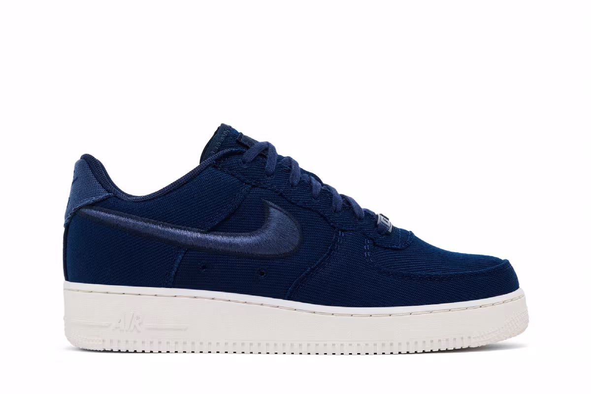 Nike Air Force 1 Low Canvas Pack - Navy, view 2