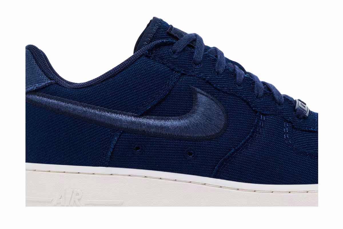 Nike Air Force 1 Low Canvas Pack - Navy, view 3