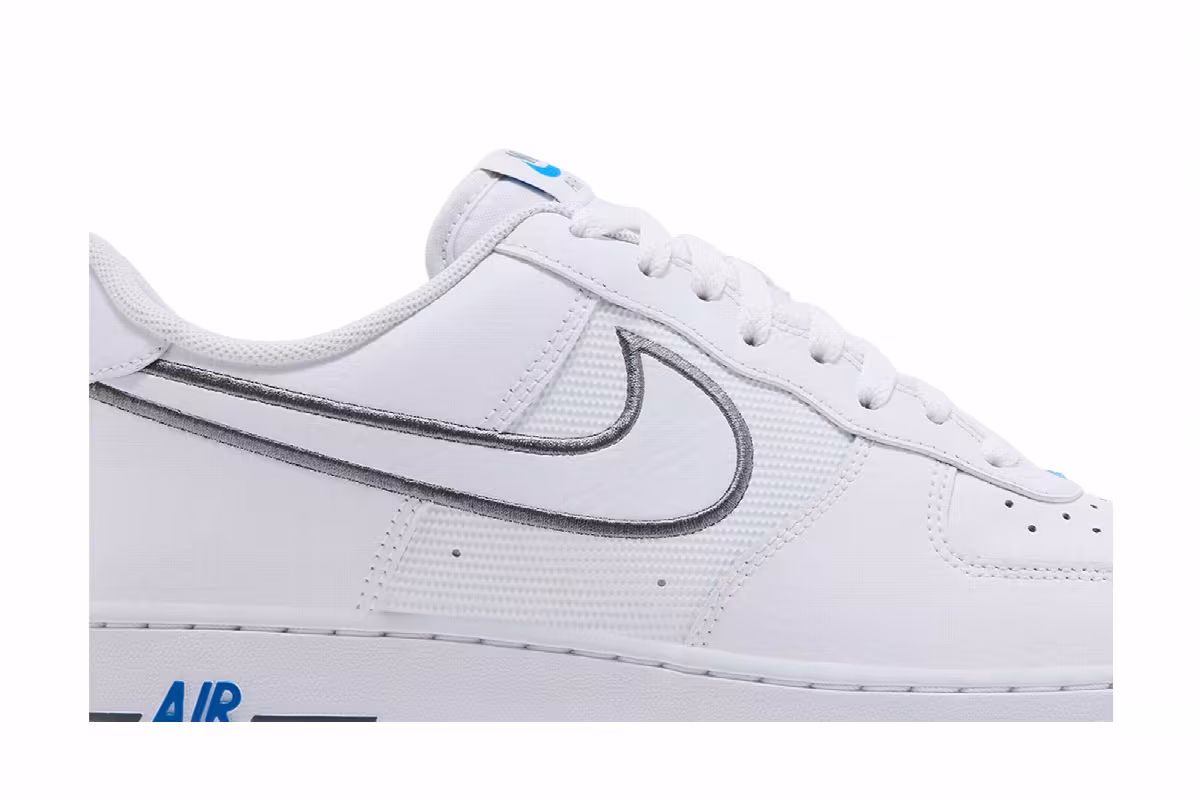 Nike Air Force 1 Low Cool Grey Photo Blue, view 3