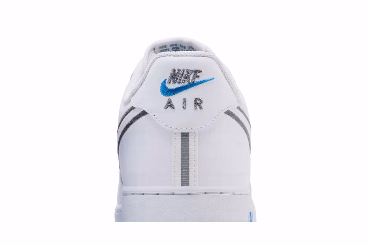 Nike Air Force 1 Low Cool Grey Photo Blue, view 8