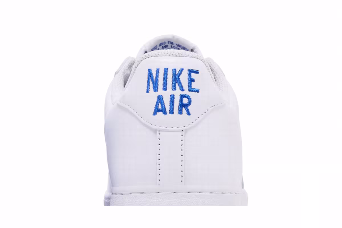Nike Air Force 1 Jewel Color of the Month - White Hyper Royal, view 8