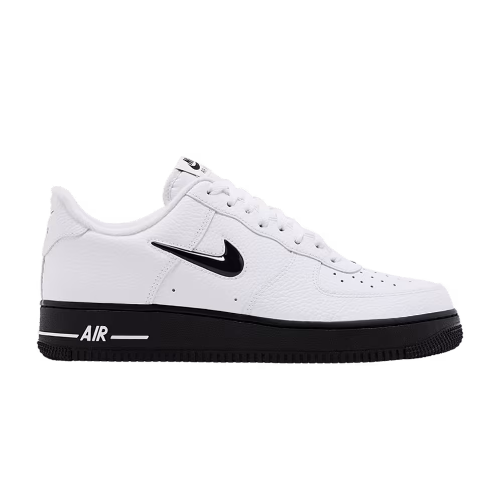 Nike Air Force 1 White Black Jewel