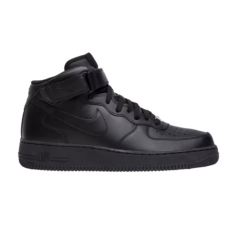 Nike Air Force 1 Mid Triple Black