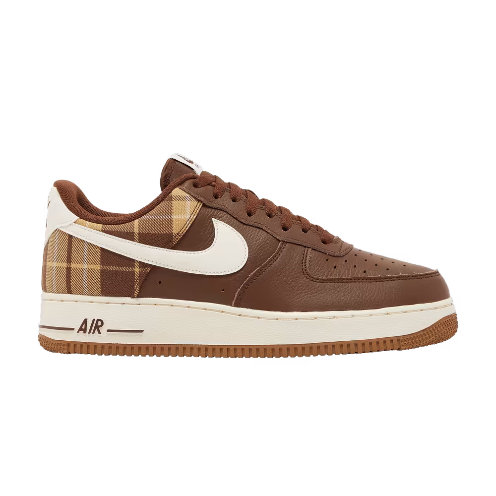 Nike Air Force 1 Cacao Plaid