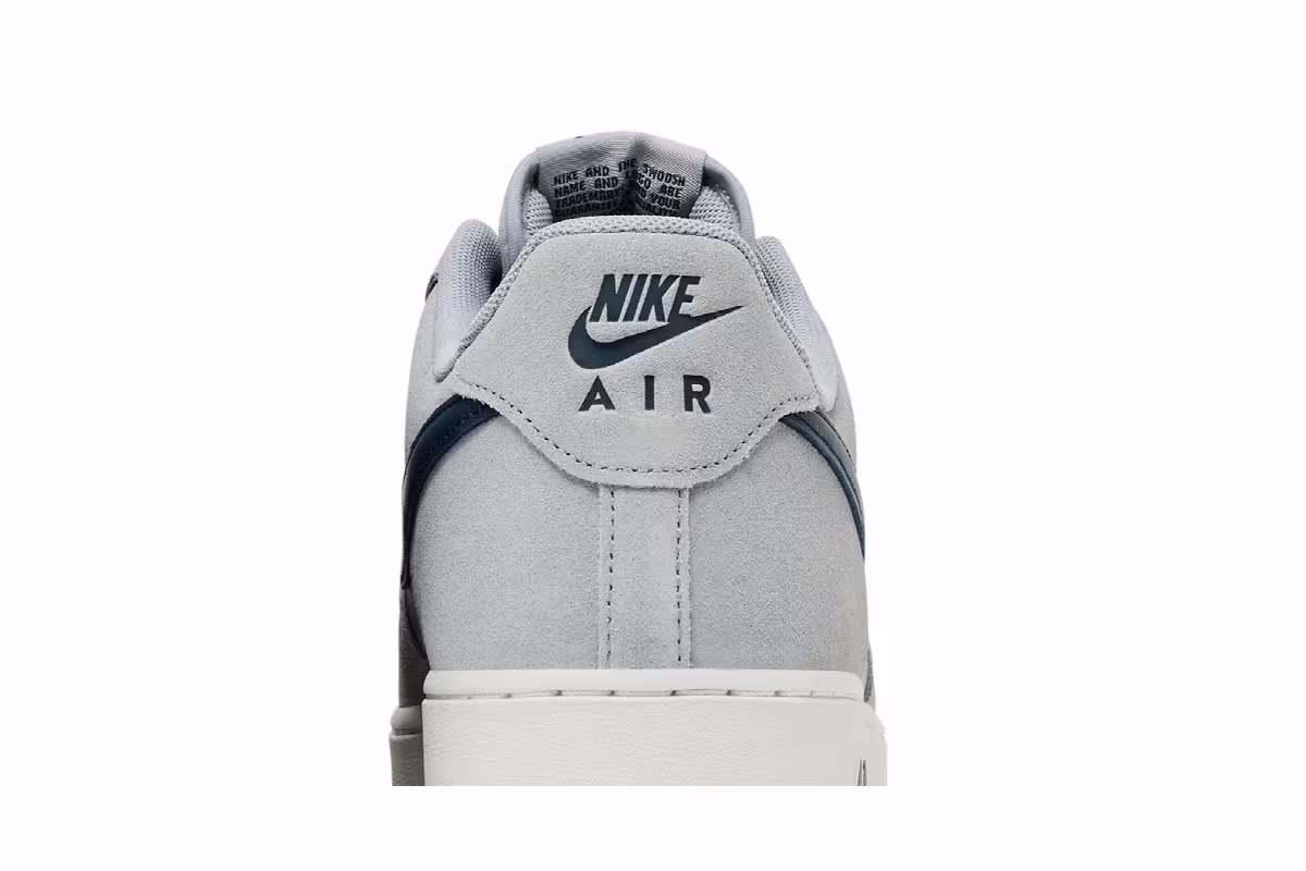 Nike Air Force 1 Light Smoke Grey Navy, view 8