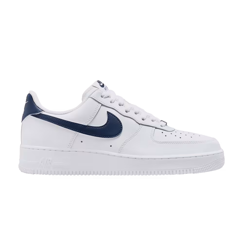 Nike Air Force 1 White Collegiate Navy