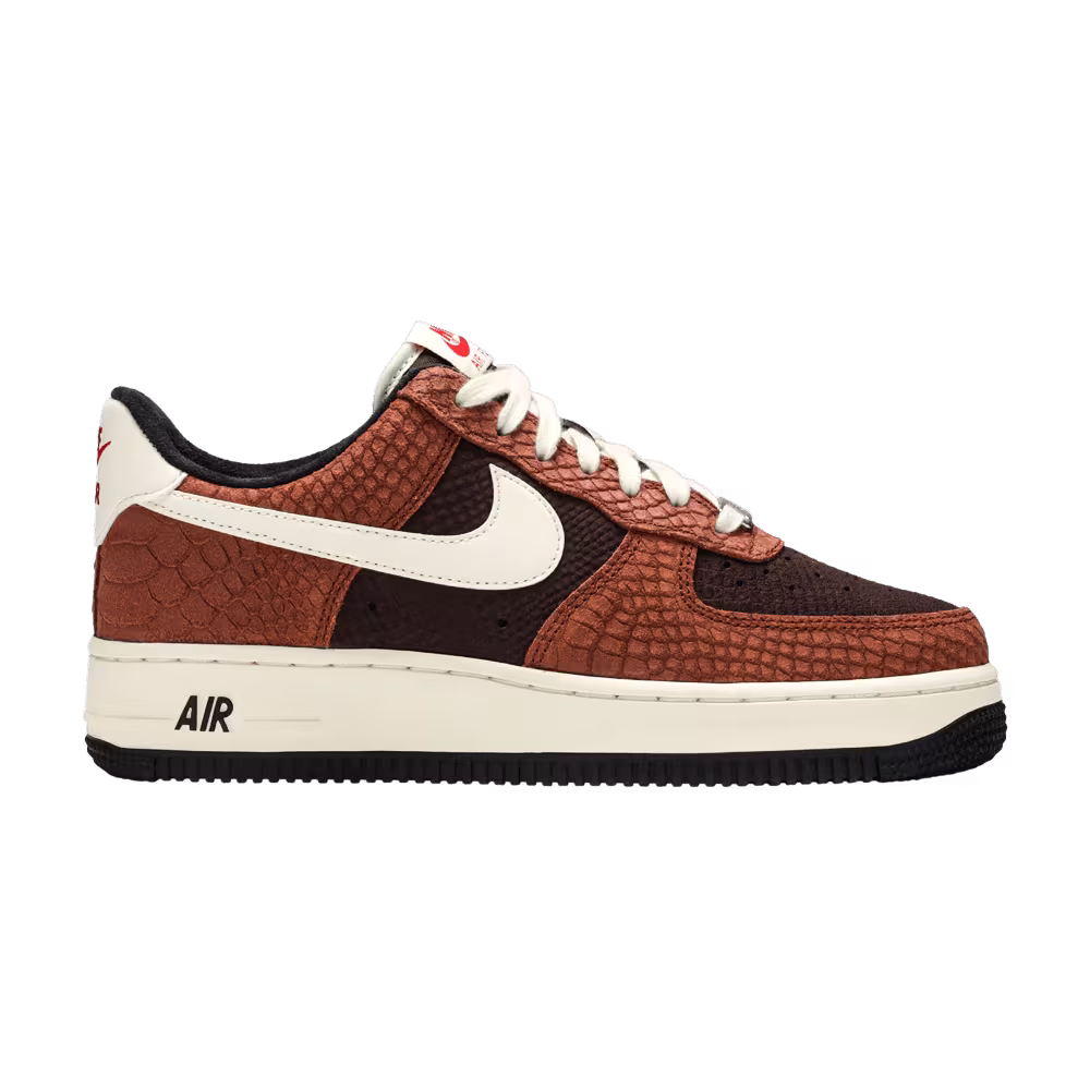 Nike Air Force 1 Low PRM Red Bark