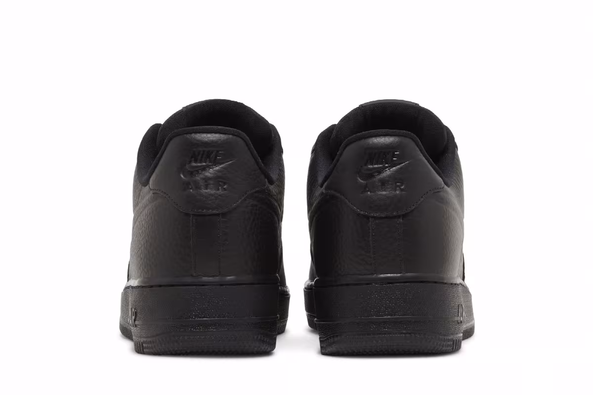Nike Air Force 1 Triple Black, view 7
