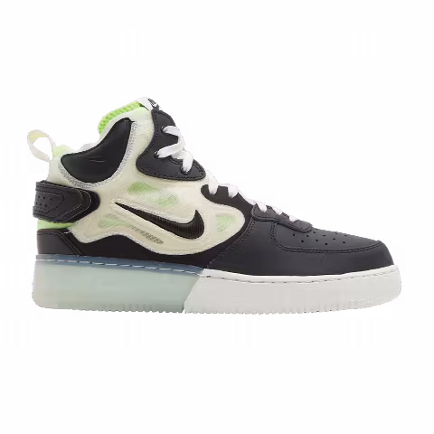 Nike Air Force 1 Mid React 'Black Neon'