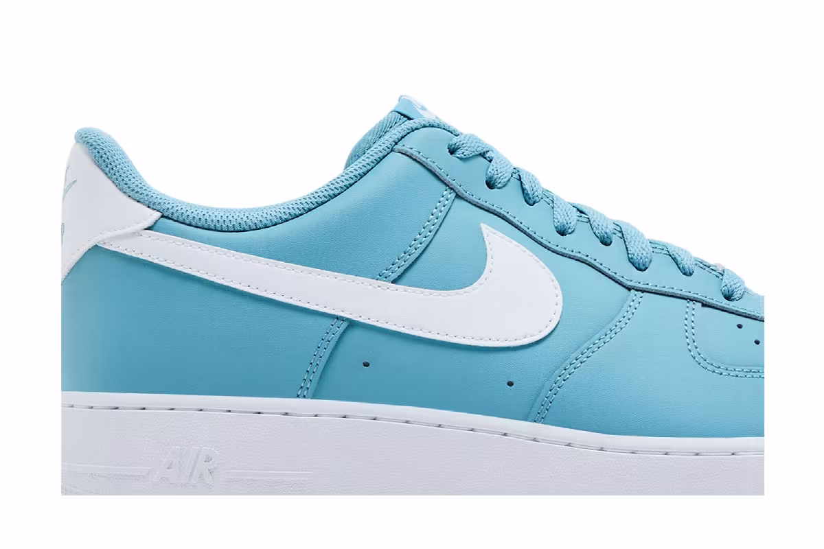 Nike Air Force 1 Denim Turquoise, view 3