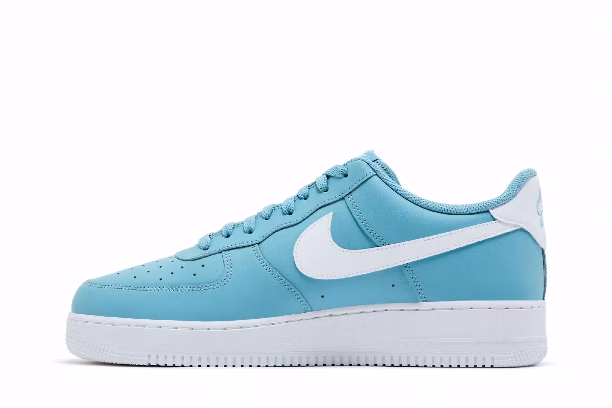 Nike Air Force 1 Denim Turquoise, view 4