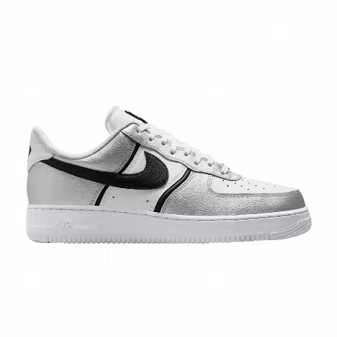 Nike Air Force 1 '07 Lv8 'Metallic Silver Black White'