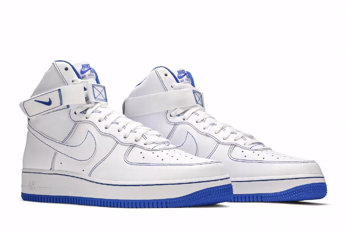 Nike Air Force 1 High Royal Blue, view 9