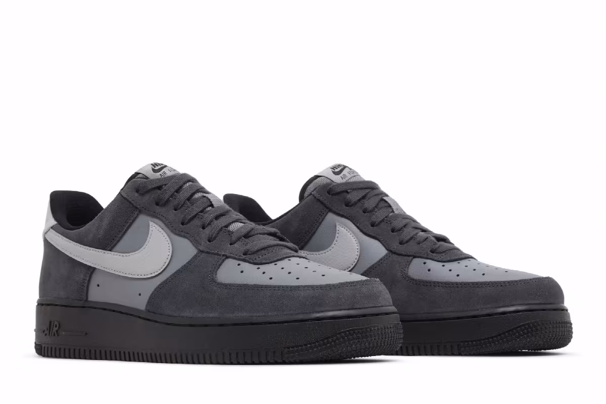 Nike Air Force 1 Low Anthracite Wolf Grey, view 9
