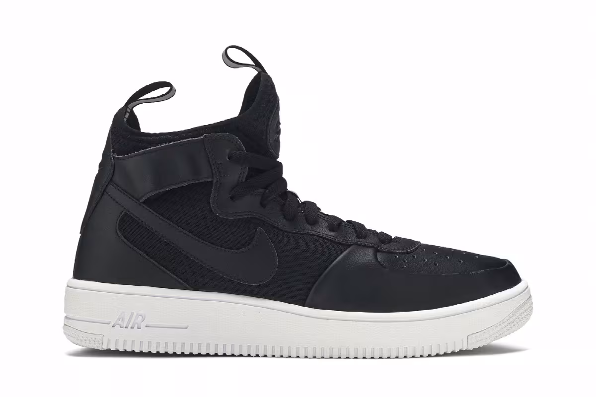 Nike Air Force 1 Ultraforce Mid Black, view 2