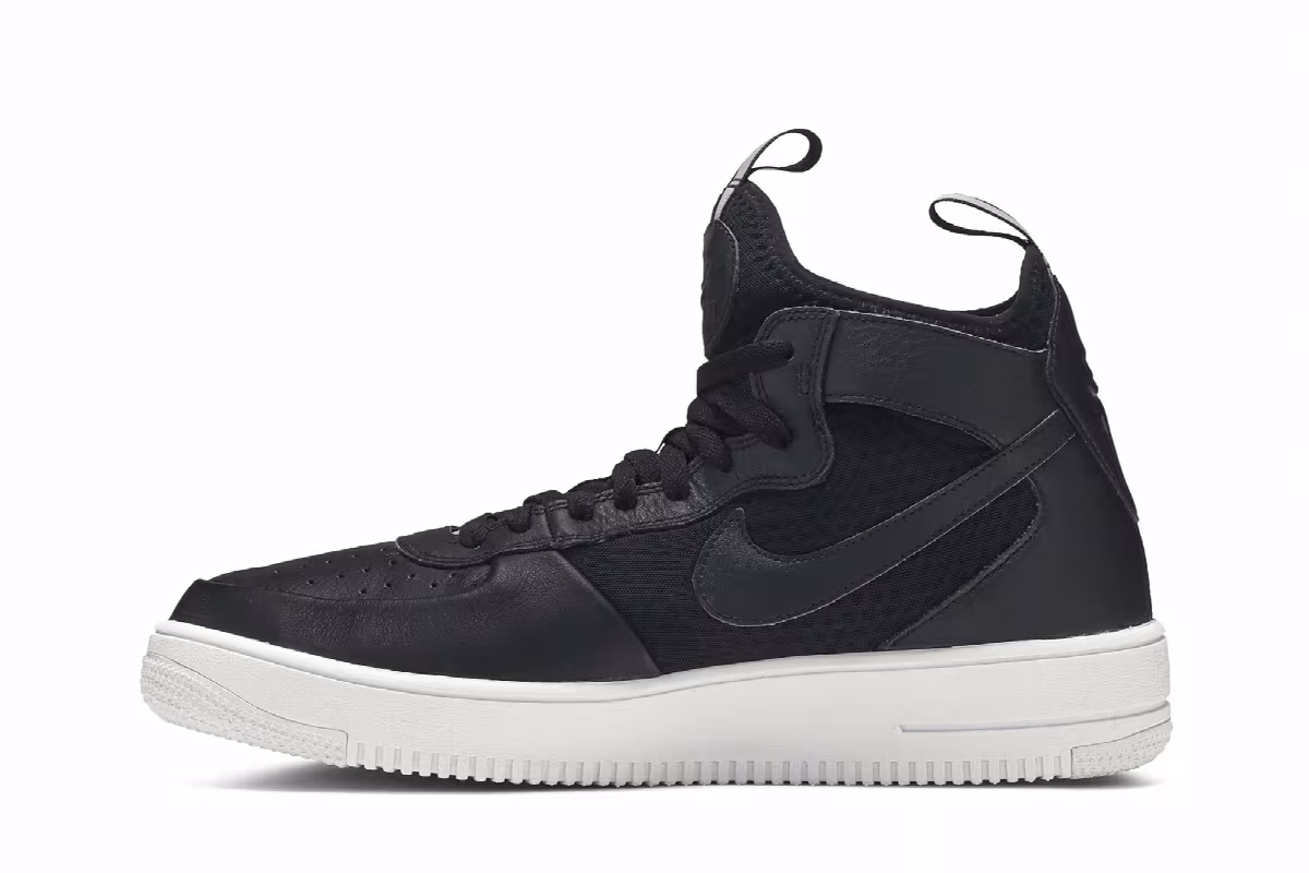 Nike Air Force 1 Ultraforce Mid Black, view 4
