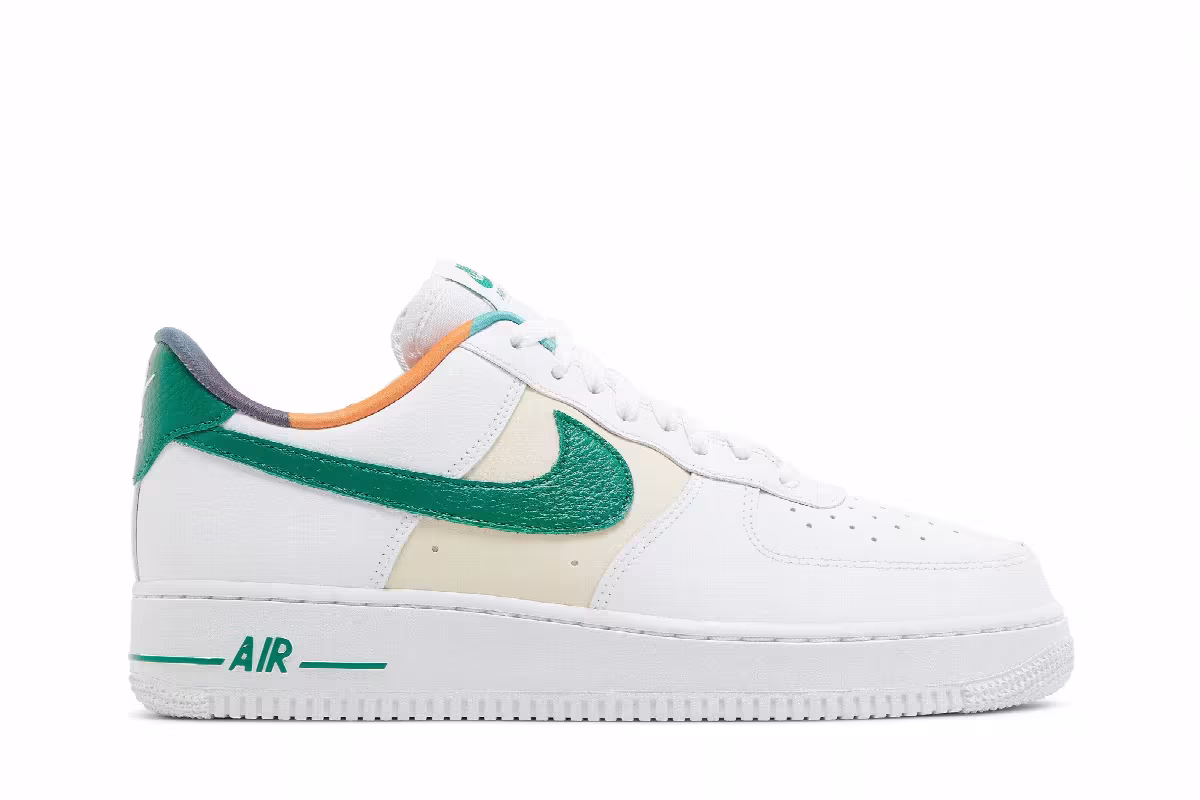 Nike Air Force 1 Low White Malachite, view 2