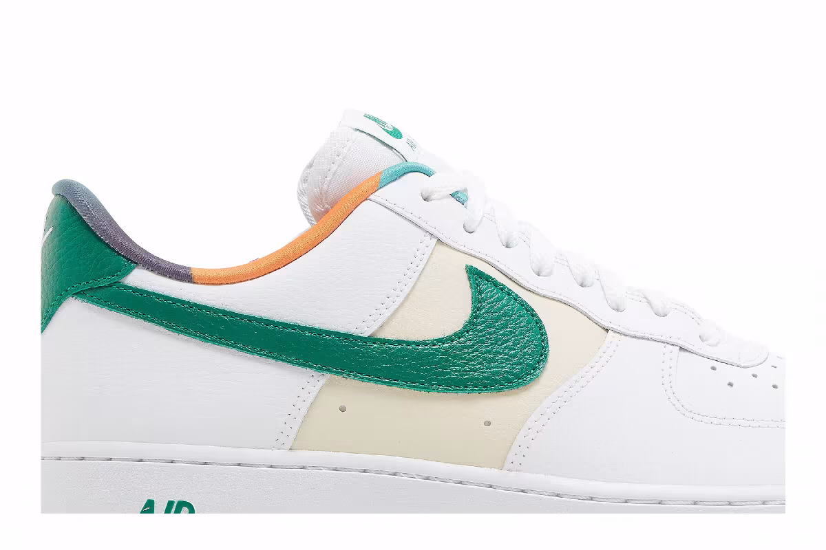 Nike Air Force 1 Low White Malachite, view 3