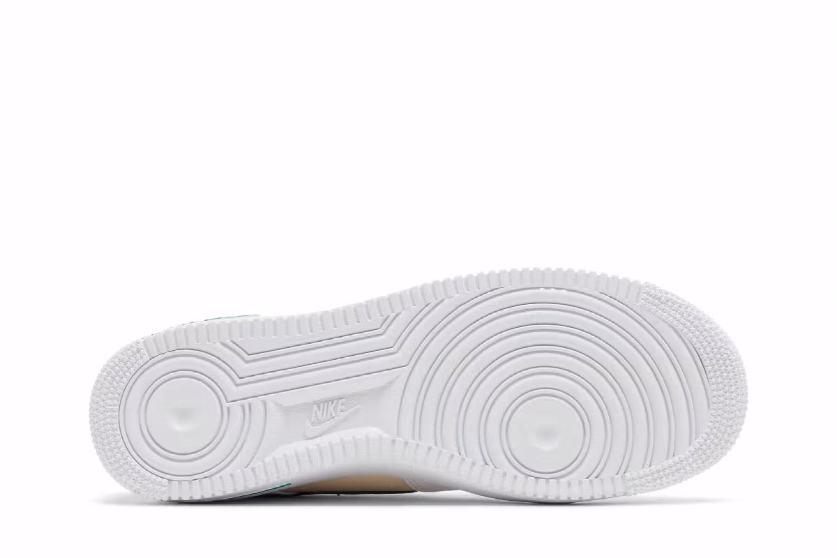 Nike Air Force 1 Low White Malachite, view 5