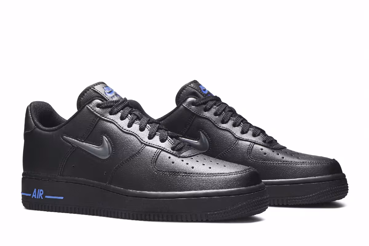 Nike Air Force 1 Low Jewel Black, view 9