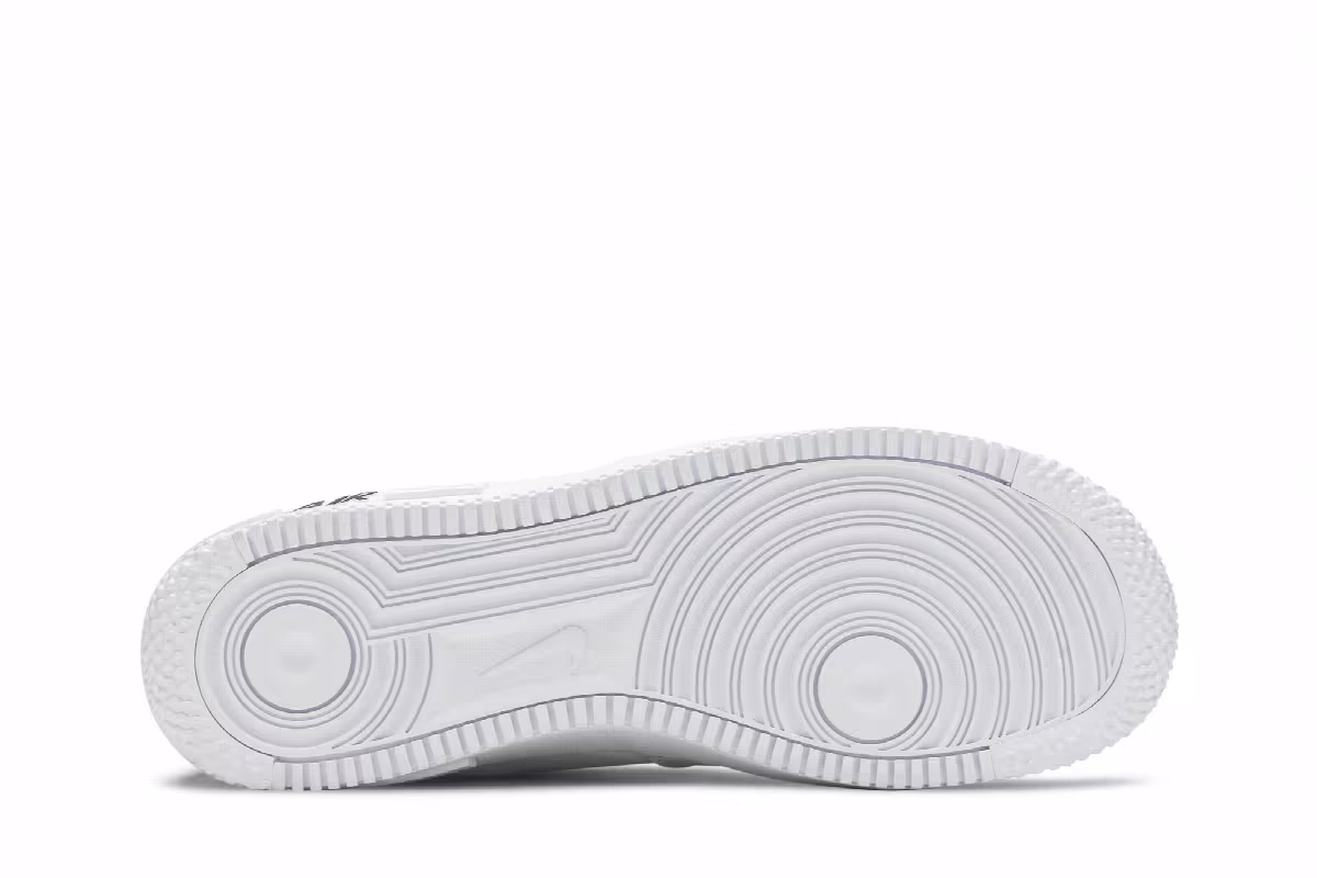Nike Air Force 1 React White Iridescent, view 5
