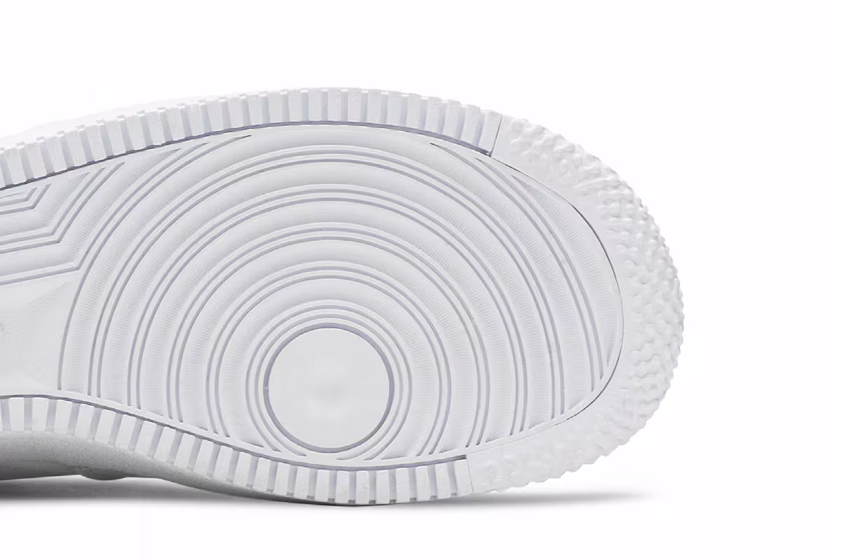 Nike Air Force 1 React White Iridescent, view 6