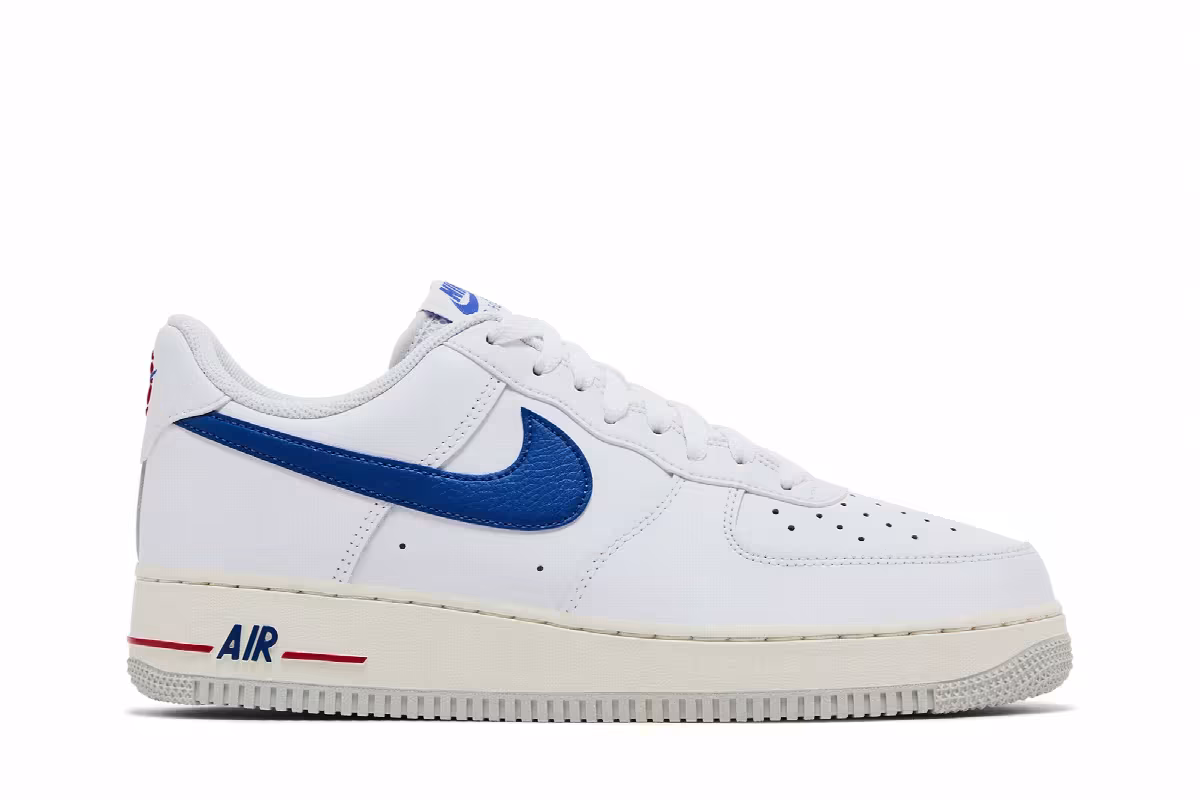 Nike Air Force 1 USA - White Game Royal, view 2