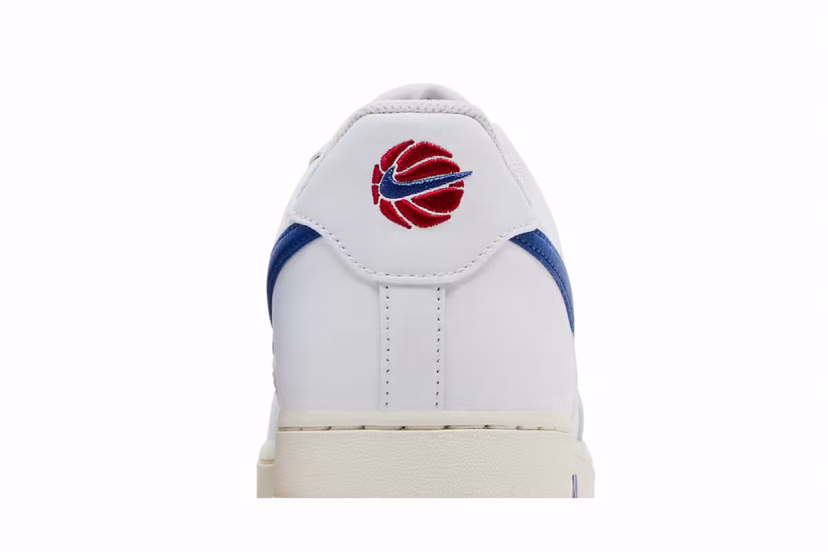 Nike Air Force 1 USA - White Game Royal, view 8