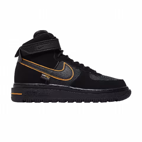 Nike Air Force 1 Boot 'Black University Gold'
